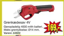 Harald Nyborg Grenkædesav 4V tilbud