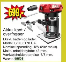 Harald Nyborg Akku-kant-/ overfræser tilbud