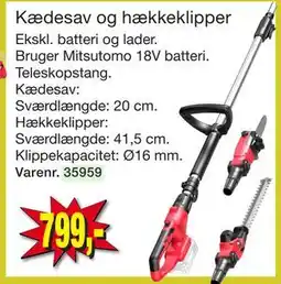 Harald Nyborg Kædesav og hækkeklipper tilbud