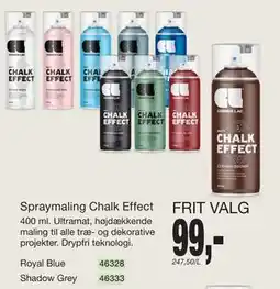 Harald Nyborg Spraymaling Chalk Effect tilbud