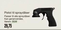 Harald Nyborg Pistol til spraydåser tilbud