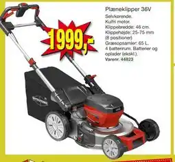 Harald Nyborg Plæneklipper 36V tilbud