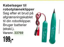 Harald Nyborg Kabelsøger til robotplæneklipper tilbud