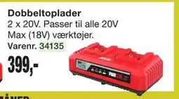 Harald Nyborg Dobbeltoplader tilbud