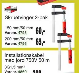 Harald Nyborg Skruetvinger 2-pak tilbud