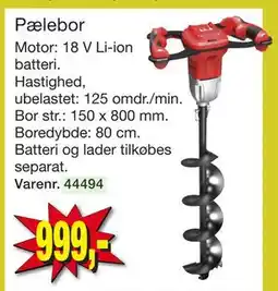 Harald Nyborg Pælebor tilbud