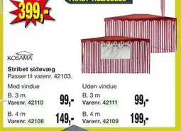 Harald Nyborg Stribet sidevæg tilbud