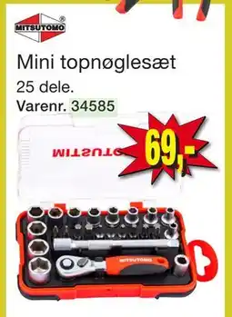 Harald Nyborg Mini topnøglesæt tilbud