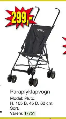 Harald Nyborg Paraplyklapvogn tilbud