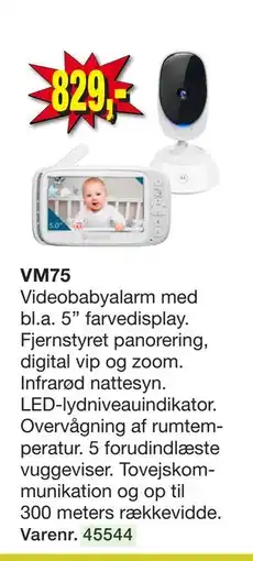 Harald Nyborg BABY ALARM VM75 tilbud
