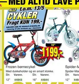 Harald Nyborg Frozen børnecykel tilbud
