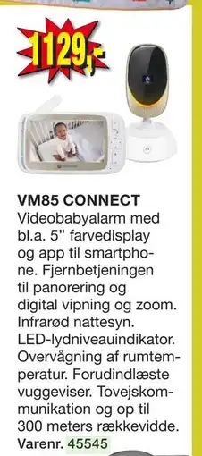 Harald Nyborg BABY ALARM VM85 CONNECT tilbud