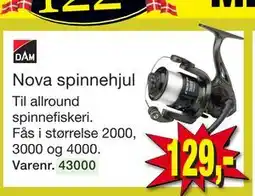 Harald Nyborg Nova spinnehjul tilbud