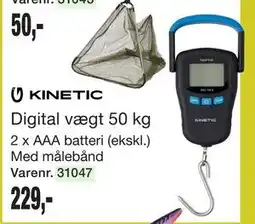 Harald Nyborg Digital vægt 50 kg tilbud