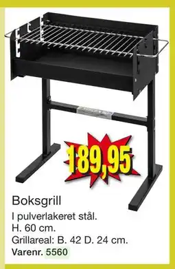 Harald Nyborg Boksgrill tilbud