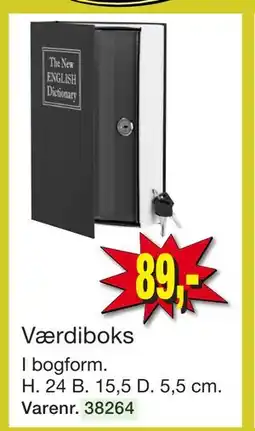 Harald Nyborg Værdiboks tilbud