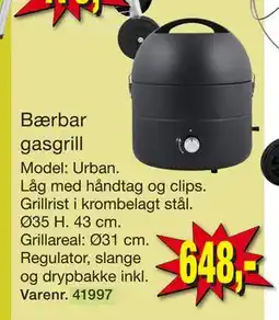 Harald Nyborg Bærbar gasgrill tilbud