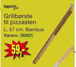 Harald Nyborg BAKER grill Grillbørste til pizzasten tilbud