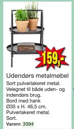 Harald Nyborg Udendørs metalmøbel tilbud