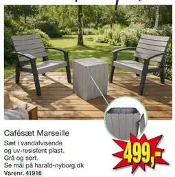 Harald Nyborg Cafésæt Marseille tilbud