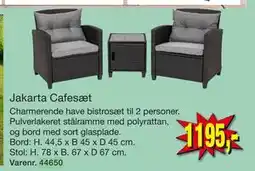 Harald Nyborg Jakarta Cafesæt tilbud