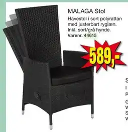 Harald Nyborg MALAGA Stol tilbud