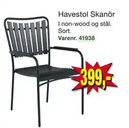 Harald Nyborg Havestol Skanör tilbud