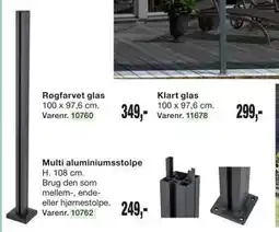 Harald Nyborg Multi aluminiumsstolpe tilbud