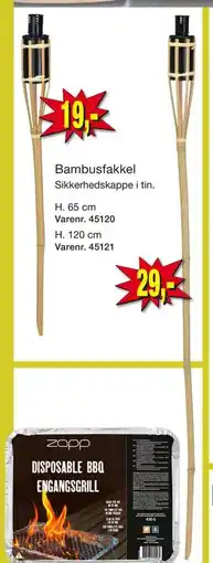 Harald Nyborg Bambusfakkel tilbud