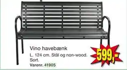 Harald Nyborg Vino havebænk tilbud