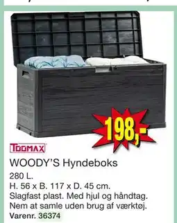 Harald Nyborg WOODY’S Hyndeboks tilbud