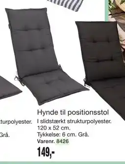 Harald Nyborg Hynde til positionsstol tilbud