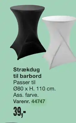 Harald Nyborg Strækdug til barbord tilbud