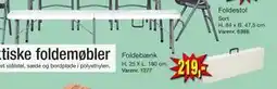 Harald Nyborg Foldebænk tilbud