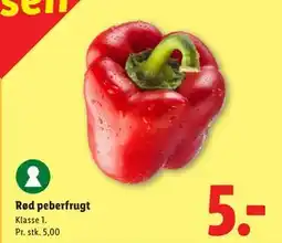 Lidl Rød peberfrugt tilbud