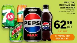 Scandinavian Park Pepsi / 7UP / Mountain Dew / Mirinda tilbud