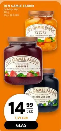 Scandinavian Park Den Gamle Fabrik Syltetøj / Marmelade tilbud