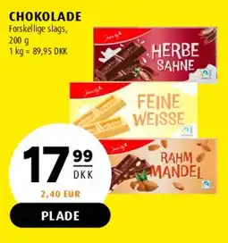 Scandinavian Park Chokolade (plader) tilbud