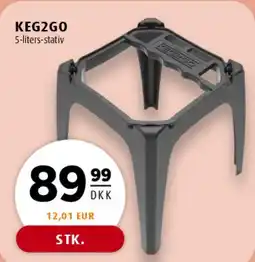 Scandinavian Park KEG2GO stand / stativ tilbud