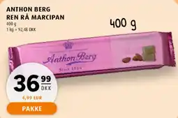 Scandinavian Park Anthon Berg Ren Marcipan tilbud