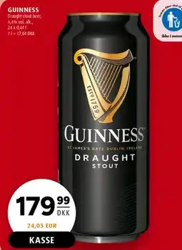 Scandinavian Park Guinness Draught Stout tilbud