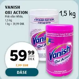 Scandinavian Park Vanish Oxi Action 1,5 kg tilbud