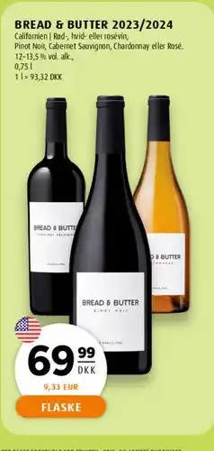 Scandinavian Park Bread & Butter (vin) tilbud