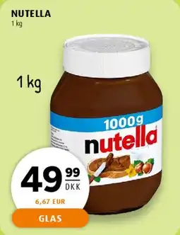 Scandinavian Park Nutella 1 kg tilbud