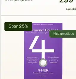 Helsam Hormonal Balance tilbud
