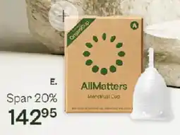 Helsam AllMatters Menstrual Cup tilbud