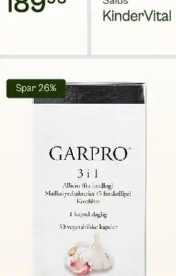 Helsam Garpro 3 i 1 tilbud