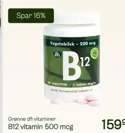 Helsam B12 vitamin 500 mcg tilbud