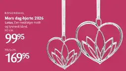 Kop & Kande Mors dag-hjerte 2026 tilbud