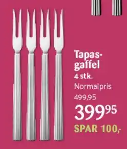 Kop & Kande Tapas-gaffel tilbud